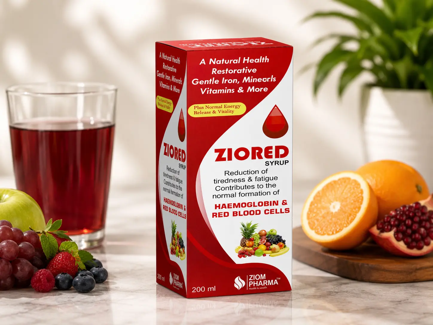 ZIORED Syrup