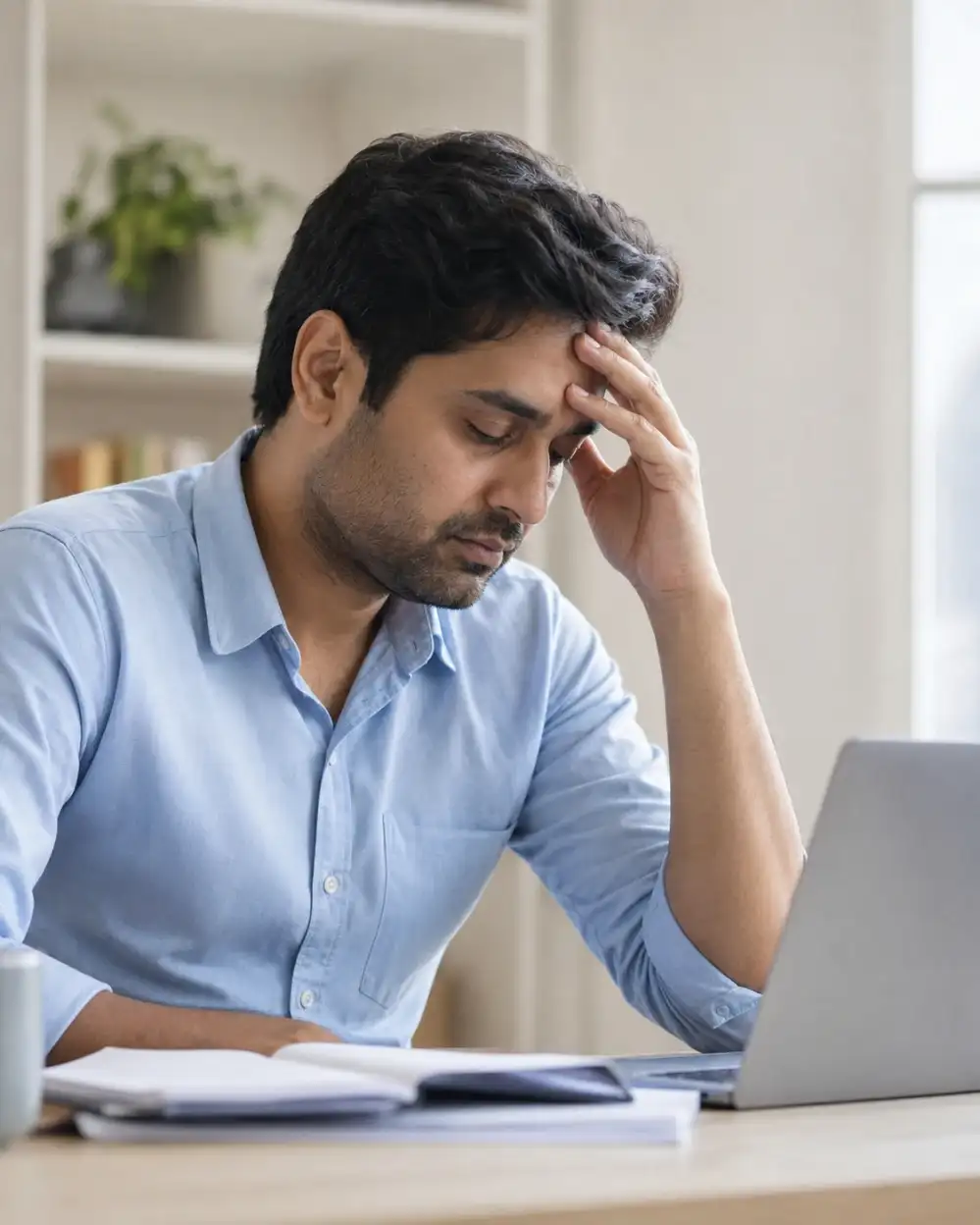 Busy professional feeling low on energy